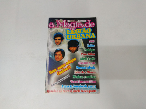 Revista Legião Urbana 7 Índios Perfeição Faroeste 6453  