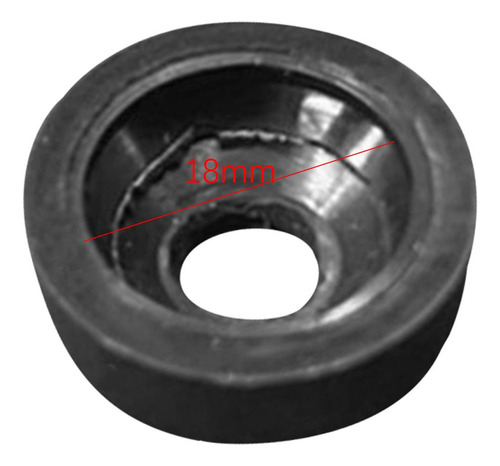 Jj Tapón De Goma Inferior Para Taco De Billar Para 18mm