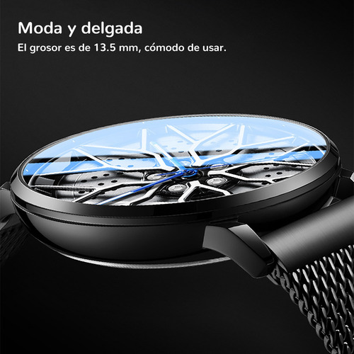 Relojes De Coche Sollen Con Llanta Giratoria