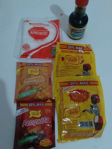 Pack Peruano Condimentos Ajinomoto Sibarita Panquita