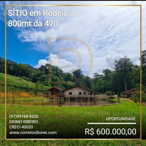 Imagem 1 de 10 de Chácara Em Bairro Rio Morto - Rodeio - 20988