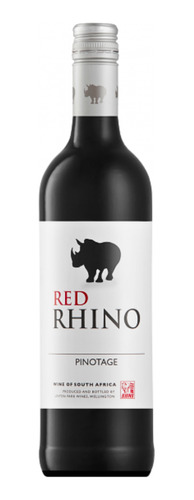 Vinho Sul-africano Red Rhino Pinotage 750ml Tinto 