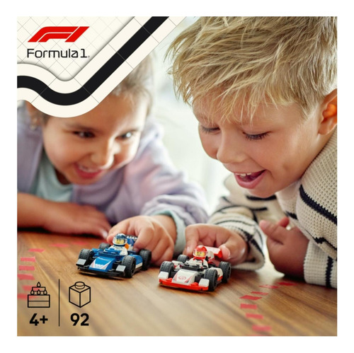 Lego® City Autos De F1® Williams Racing Y Haas F1®