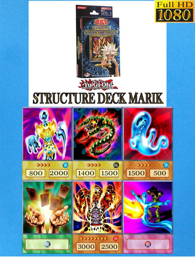 Yugioh Baraja Structure Deck Marik 54 Cartas Version Anime