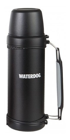 Imagen 2 de 4 de Termo Waterdog Acero Inoxidable 1 Litro Ta21000cc Negro Bk O