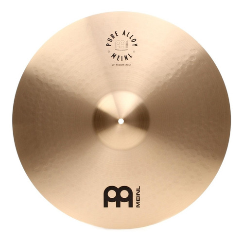 Platillo Medium Crash 20' Meinl Pure Alloy Pa20mc