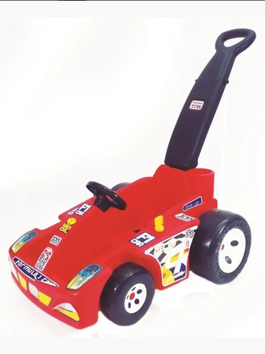 Montable F1 Tick Tack Toys Color Rojo Push Car