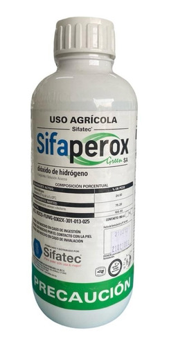 Dioxido De Hidrogeno, Fungicida Agricola 1 Litro
