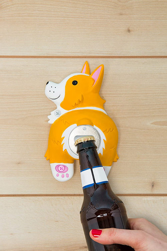 Abrebotellas Con Forma De Perro Corgi