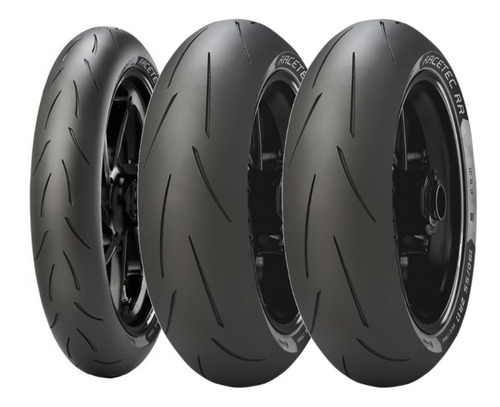 Kit 1x Pneu 120/70-17 + 2x 180/55-17 Metzeler K3 Racetec