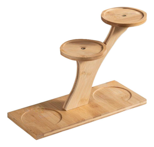Soporte De Planta De Madera Soportador De Estilo B