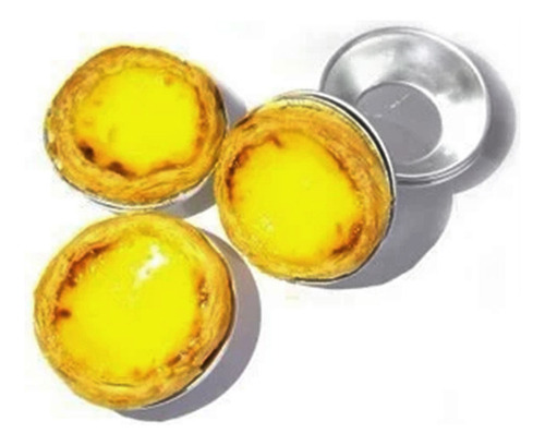 10 Piezas De Aluminio Anódico De Tarta De Huevo Cupcake