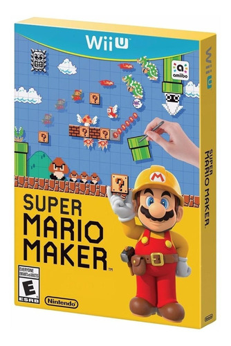 Super Mario Maker  Super Mario Maker Standard Edition Nintendo Wii U Físico