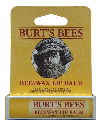 Burt's Bees Balsamo Labial Beeswax Blister 1 Unidad