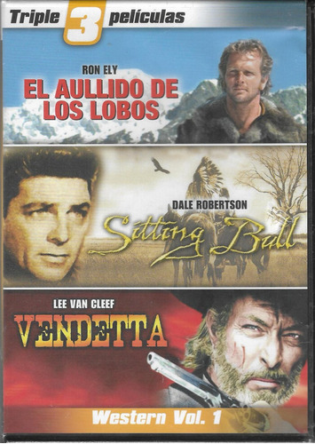 Aullido De Los Lobos Vendetta 3 Peliculas En 1 Dvd Nuevo