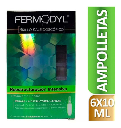 Tratamiento Ampolleta Fermodyl Reconstrucción 6 X 10 Ml
