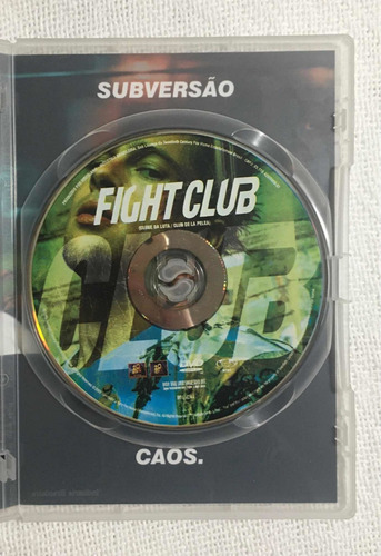 Dvd Clube Da Luta (Usado)