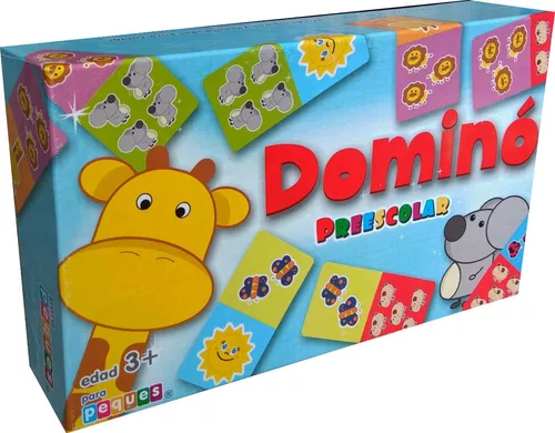 Juego Didáctico Preescolar Infantil Dominó De Formas Colores