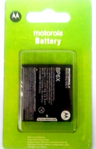 Bateria Motorola Bp6x Para Celulares