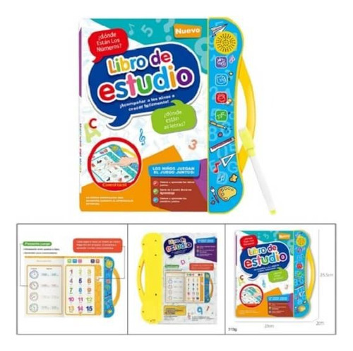 Libro De Aprendizaje Interactivo Con Sonido Y Actividades