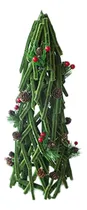 Comprar Árbol Decorativo De Navidad, Árbol De Madera Flocado, Árbol