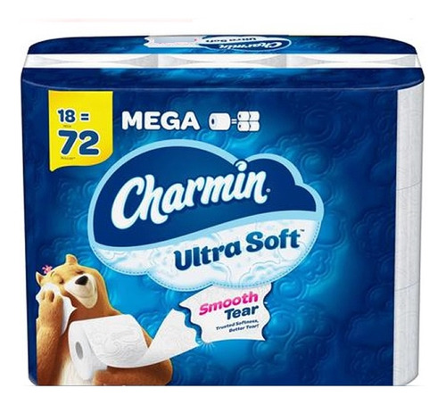 Papel Higienico Charmin Ultra Soft X 18 Und