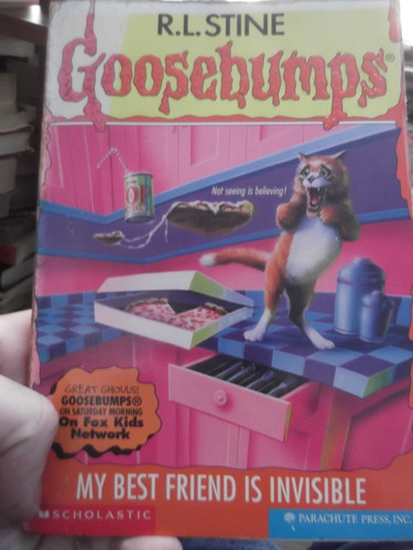 Goosebumps R. L. Stine My Best Friend Is Invisible En Ingles