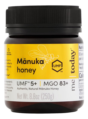 Miel De Manuka Me Today - Umf 5+ Mgo 83+ Auténtica Cruda (25