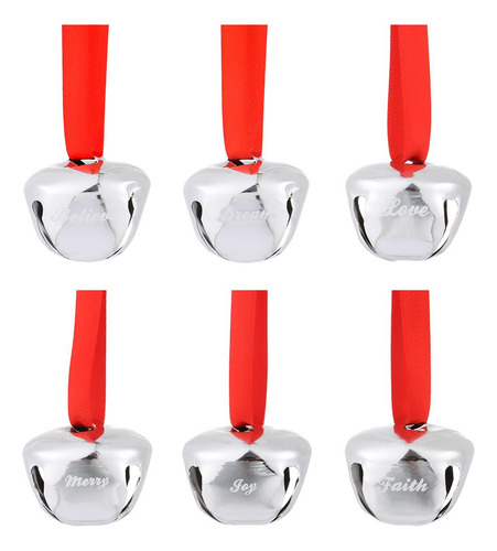 Adorno De Cascabel Navideño De 1.5 Pulgadas, Cascabeles Pola
