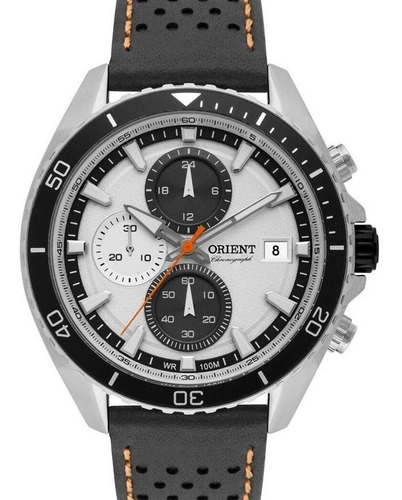 Relógio Orient Masculino Eternal Couro - Mbscc050 S1px