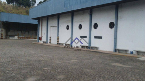 Imagem 2 de 13 de Galpão Para Alugar, 5453 M² Por R$ 60.000,00/mês - Distrito Industrial - Jundiaí/sp - Ga0048