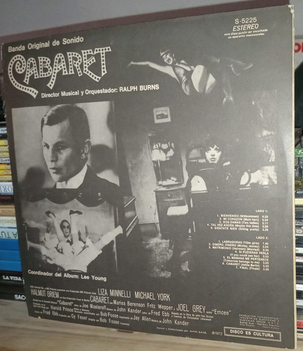 Cabaret Liza Minnelli Disco De Vinilo (Usado)