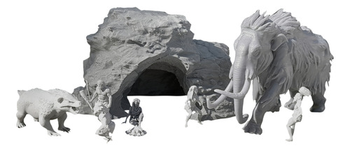 Diorama Cavernicolas 1:35 Impresión 3d