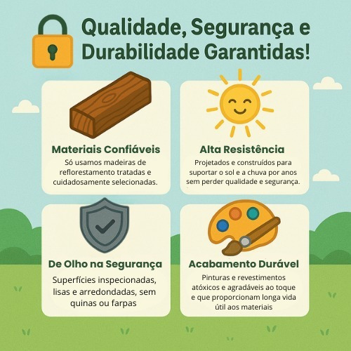 Cia Da Criança Playground Marathon Com Túnel 3,5m
