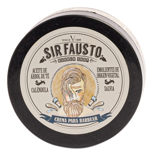 Crema Para Afeitar De Sir Fausto 200 Gr