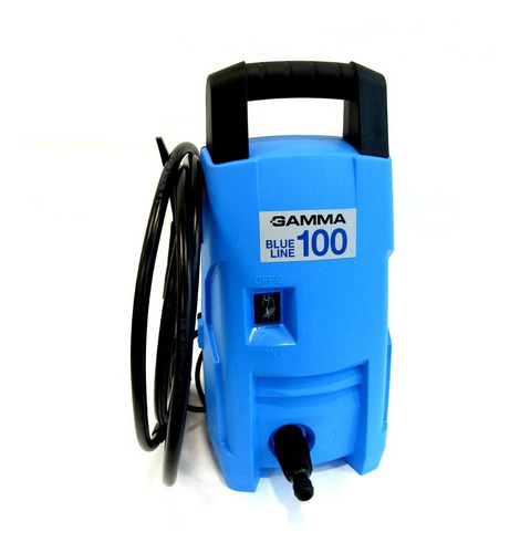 Hidrolavadora eléctrica Gamma Máquinas 100 Blue Line G2508AR turquesa de 1200W con 90bar de presión máxima 220V