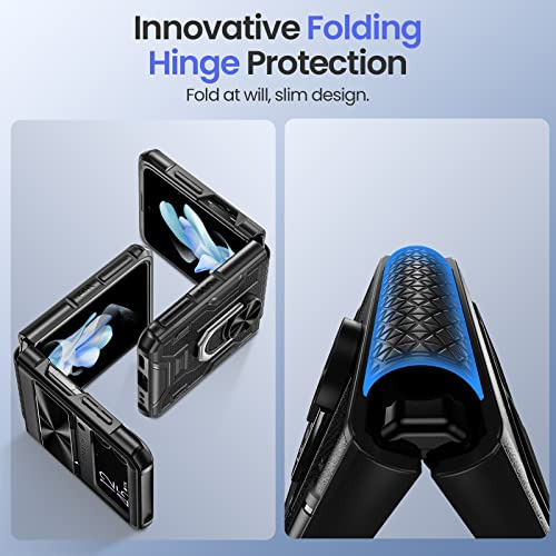 Funda Para Galaxy Z Flip 4 Negro Plastico