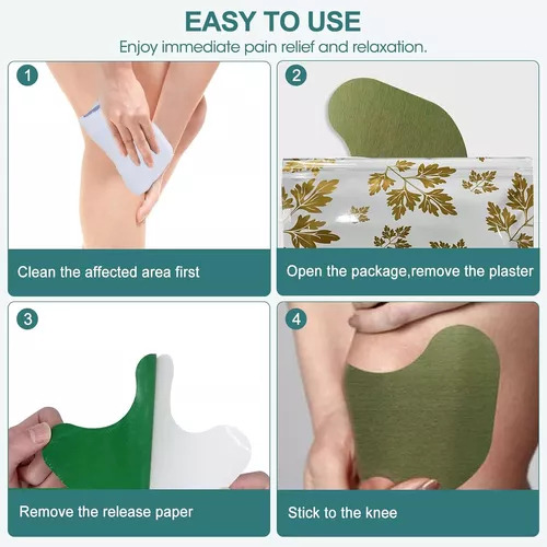 Parches Para El Dolor De Rodilla 40 Uni - Con Ajenjo + Envio