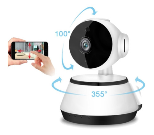 Camara Robotica Ip Wifi Smart Hd 720p-dia Noche- Automatica