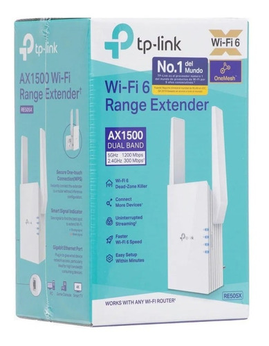 Extensor De Cobertura Mesh Tp-link Re505x Wi-fi