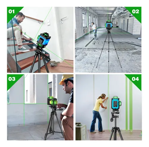 Elikliv Elikliv - Tripode De Nivel Laser Con Bolsa De Transp