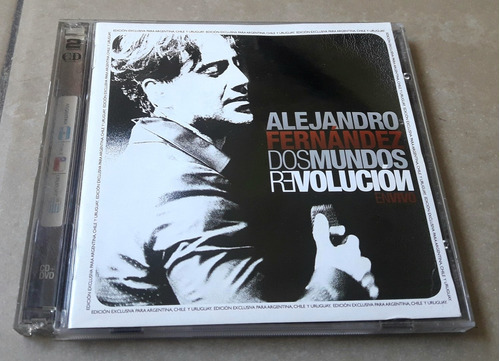 Alejandro Fernandez / Dos Mundos Revolucion Vivo Cd + Dvd