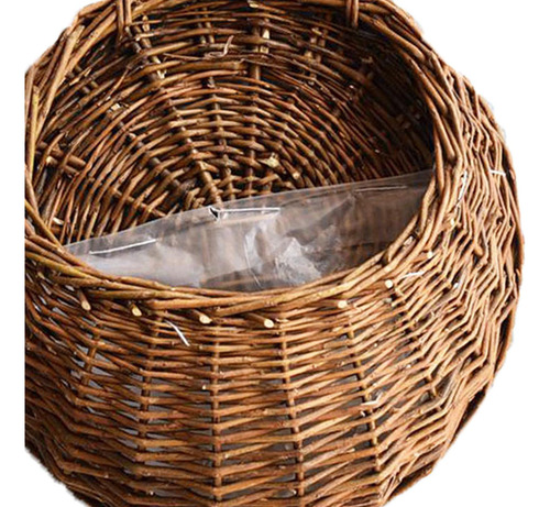 Maceta Colgante Cesta Macetas De Ratán Cestas Tejidas De