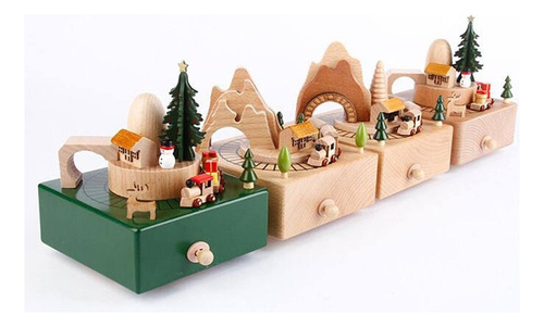 Cajas Musicales De Cuerda De Madera, Mecanismo Mecánico, B