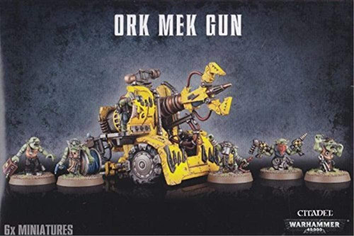 Workshop De Jogos De Miniaturas Warhammer 40k Ork Mek Gun X6