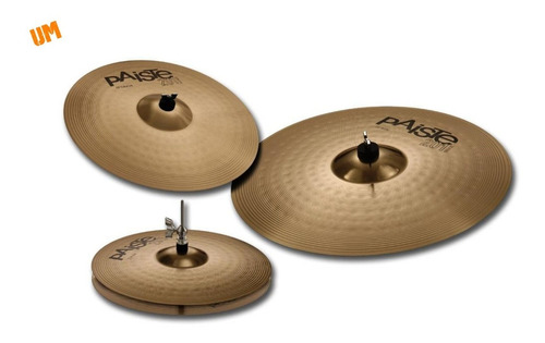 Set De Platillos Paiste 201 14 -16 -20 Plato De Rock Combo