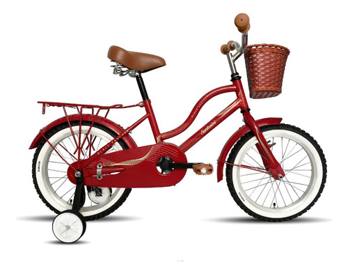 Bicicleta Infantil Urbana Retro Santorini Equipada Rodada 16