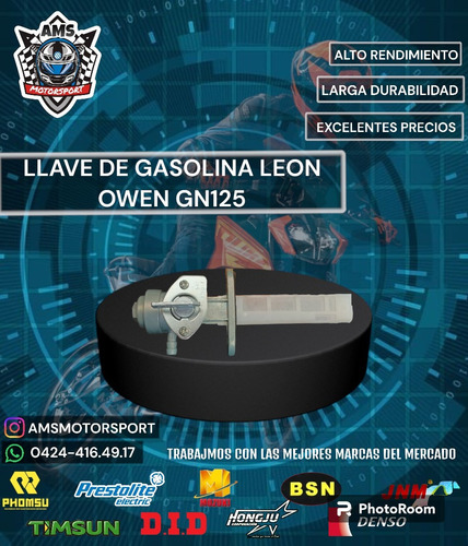 Llave De Gasolina Leon Owen Gn125