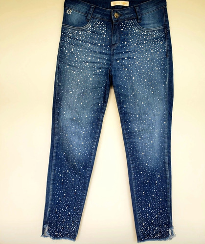 calça jeans da carmen steffens