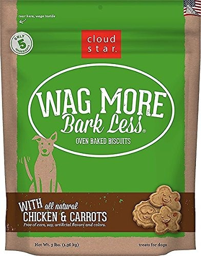 Nube Estrella Wag Más 3lbs Convite Corteza Pollo Al Horno Za